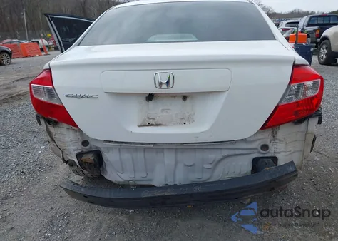 2012 Honda Civic Lx z USA, uszkodzony, nr VIN 2HGFB2F53CH323611